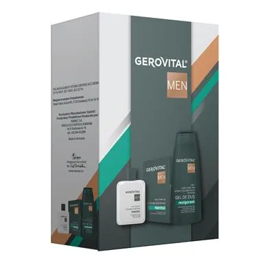 Gerovital Men Caseta (Lotiune dupa Ras + Gel de Dus)