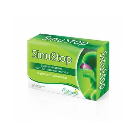 Naturalis SinuStop, 30 comprimate filmate