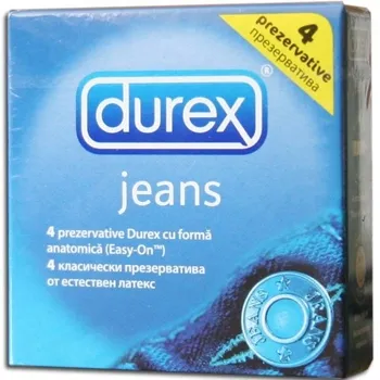 Durex Prezervative Jeans, 4 bucati