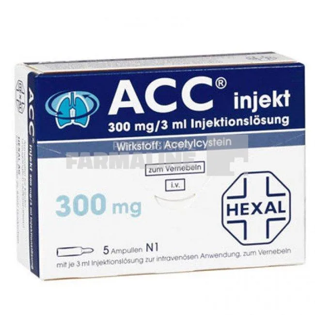 ACC INJECT 300mg/3ml x 5 SOL. INJ./ SOL. PT. INHALAT PR 300mg/3ml HEXAL AG - SANDOZ