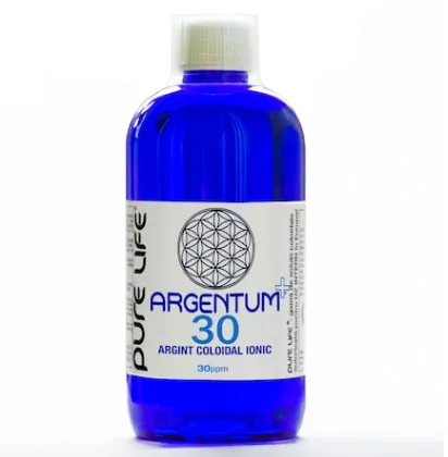 Pure Life Argentum+ 30ppm Argint Coloidal ionic x 480ml