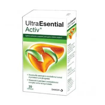 Ultra esential activ, 20 capsule, Sanofi