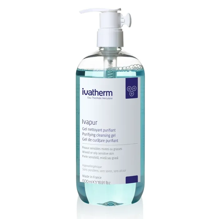 IVATHERM Gel de curatare purifiant Ivapur, 250 ml