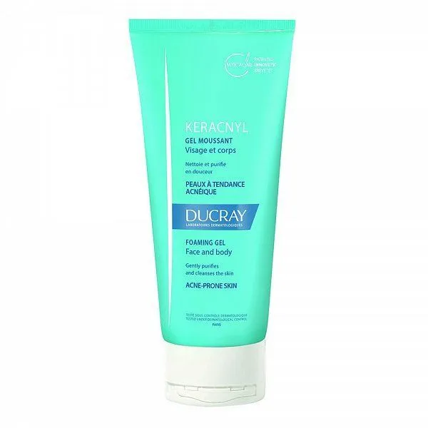 DUCRAY KERACNYL GEL CURATARE ANTI-ACNEE 200ML