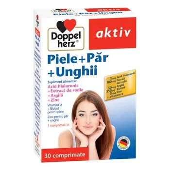 Piele + Par + Unghii, 30 comprimate, Doppelherz