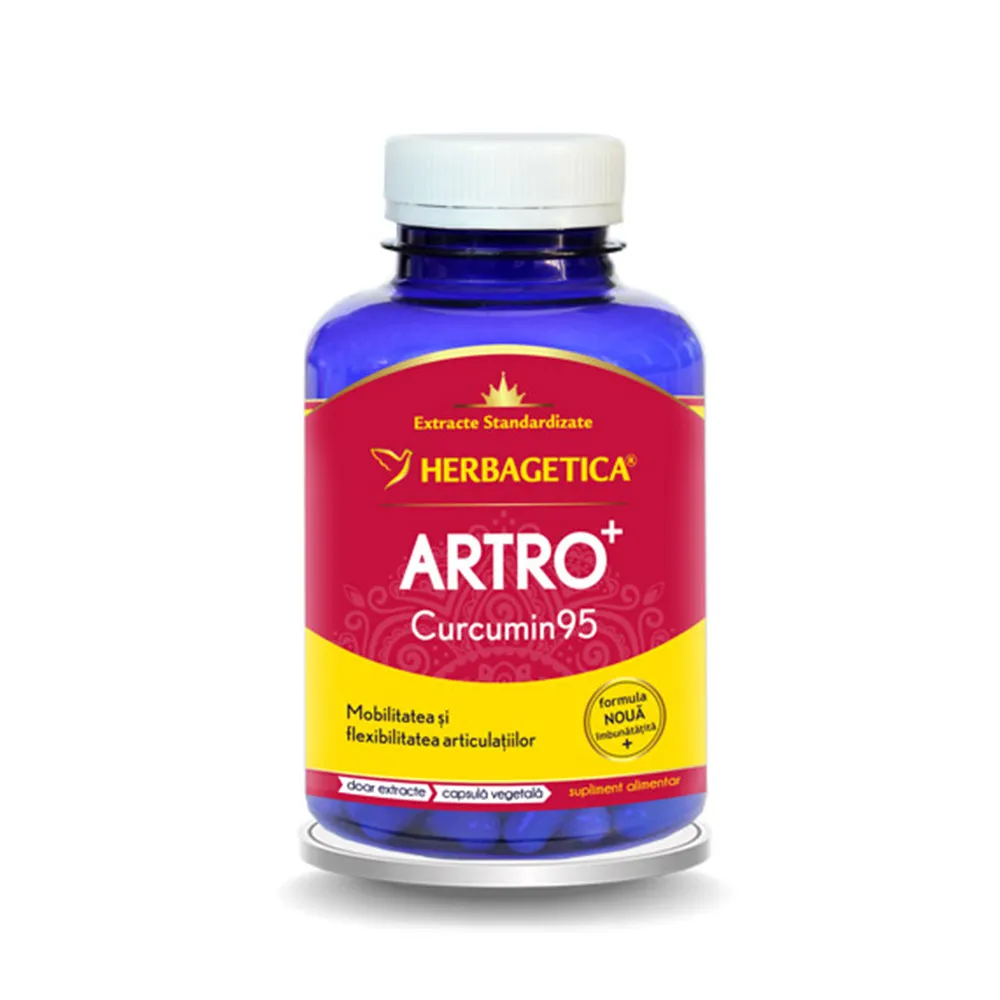 Artro+ Curcumin95, 120 capsule, Herbagetica