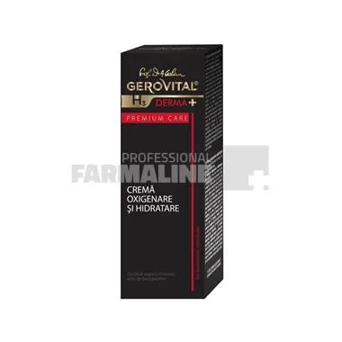Gerovital H3 Derma+ Premium Care Crema oxigenare si hidratare 30 ml