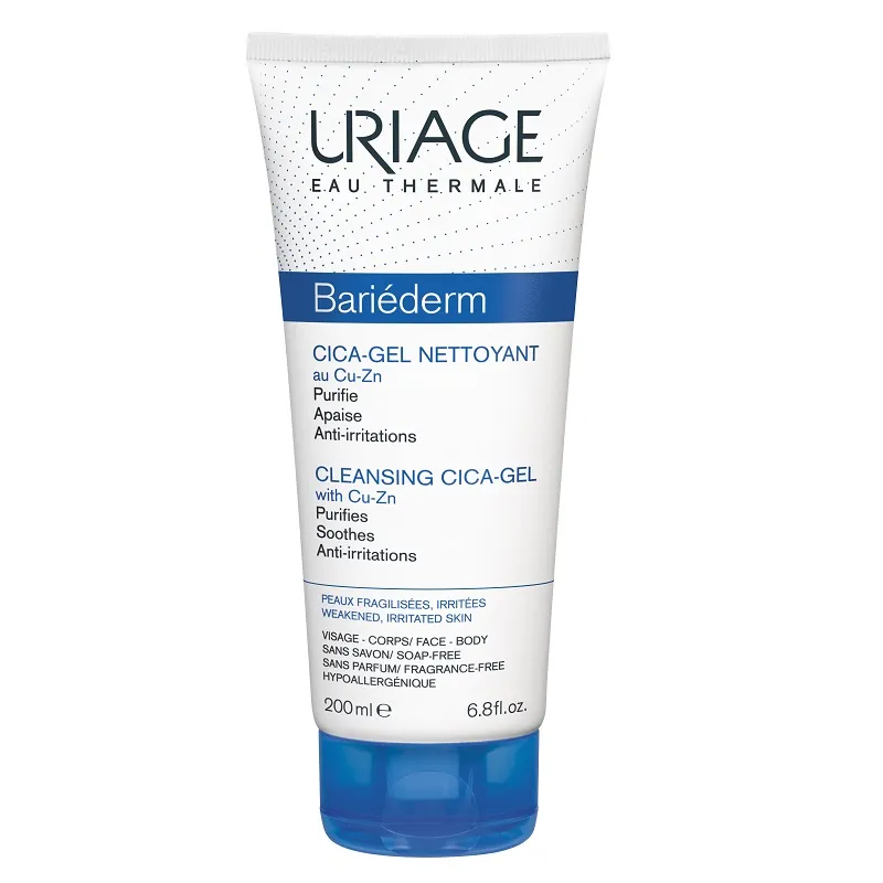 Uriage Bariederm Cica Gel Nettoyant 200ml.