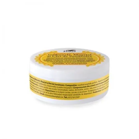 Crema tip balsam cu galbenele, musetel si ulei de sunatoare, 100 g, Dorel Plant