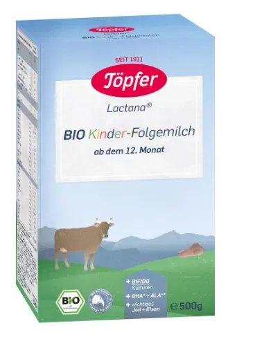 TOPFER Bio lactana kinder lapte 12+ 500g