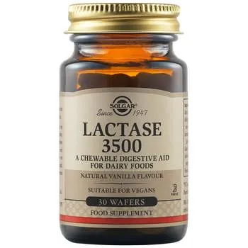 Lactaza 3500, 30 tablete, Solgar