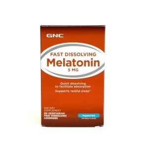 GNC Melatonin 5mg  ZIP MELT*60cpr