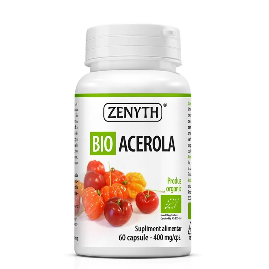 Bio Acerola, 400 mg, 60 capsule, Zenyth