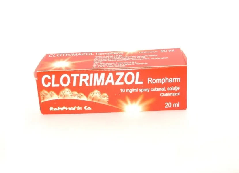 CLOTRIMAZOL ROMPHARM 10mg/ml x 1