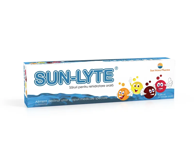 Sun-Lyte, 8 plicuri, Sun Wave Pharma