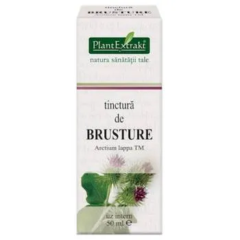 Tinctura de brusture, 50ml, Plantextrakt