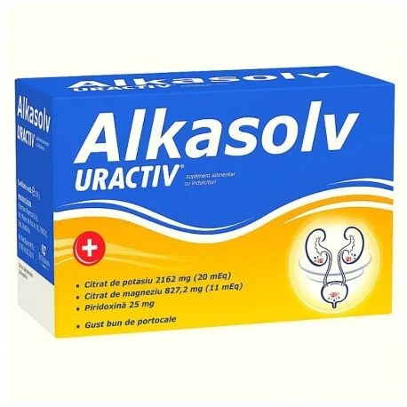 Uractiv Alkasolv, 30 plicuri, probleme genitale