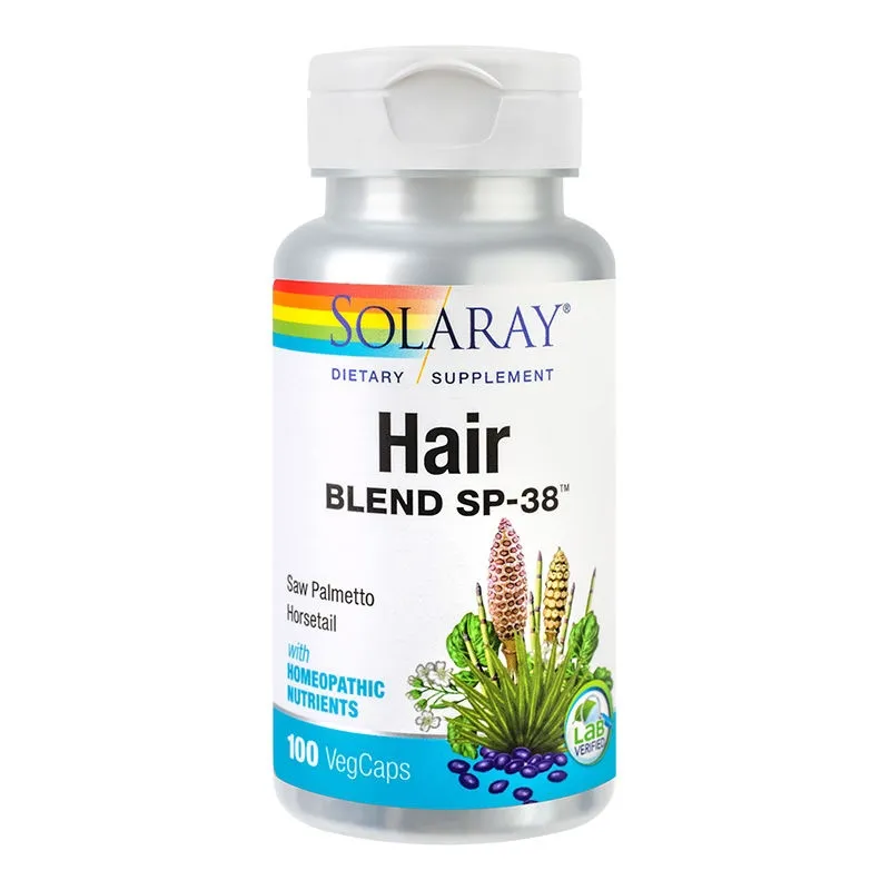 SECOM Hair Blend, 100 capsule,  Solaray