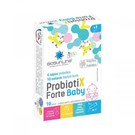 Probiotix Baby, 10 plicuri, Helcor