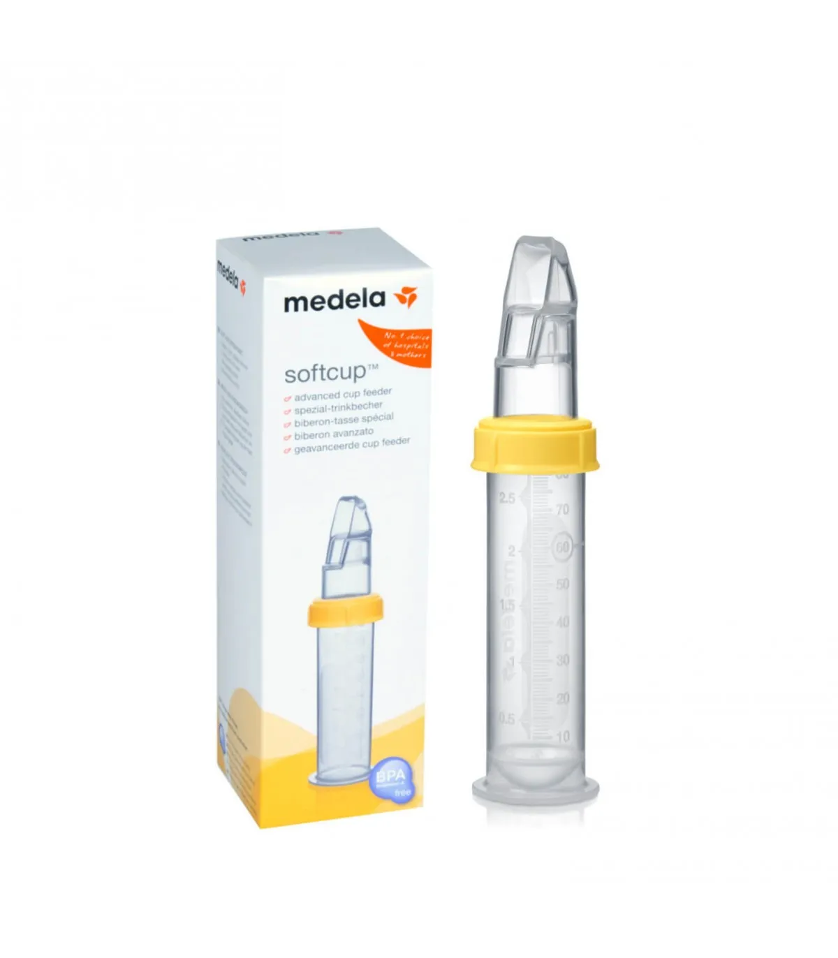 Biberon cu tetina lingurita Softcup, Medela