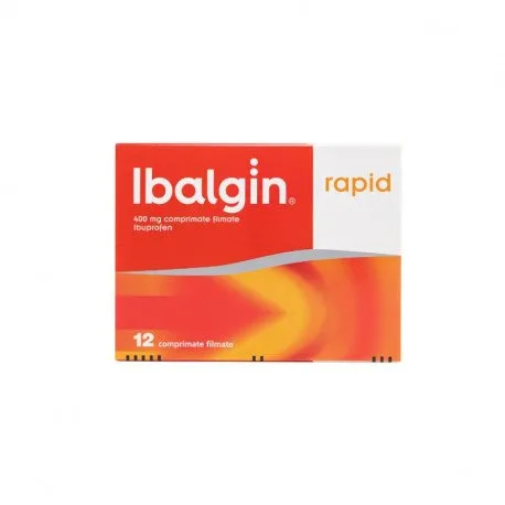 Ibalgin Rapid 400mg, 12 comprimate