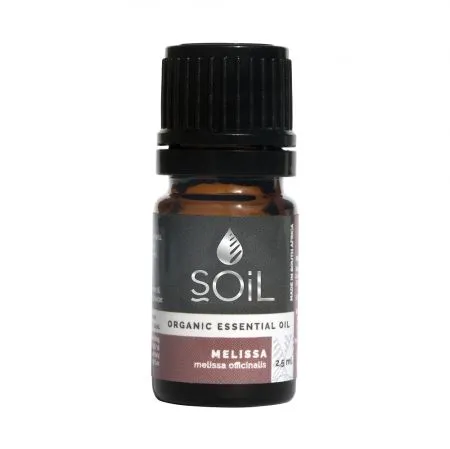 Ulei esential Melissa Pur 100% Organic, 2,5 ml, SOiL