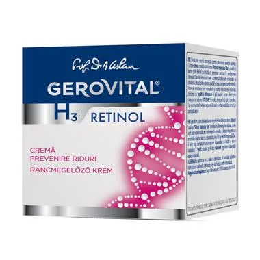 Gerovital H3 Retinol Crema prevenire riduri 50 ml