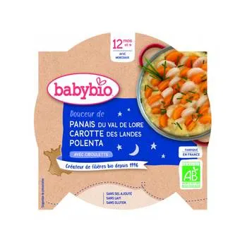 Meniu deliciu cu pastarnac, morcovi si mamaliguta, 230g, BabyBio