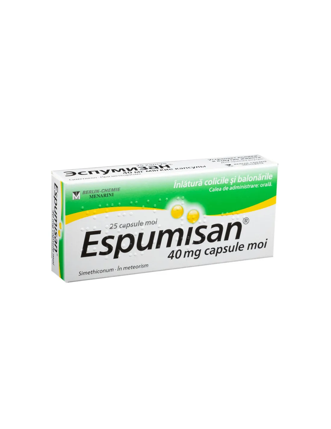 Espumisan 40mg x 25 capsule - Berlin Chemie