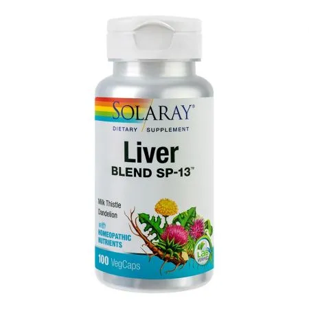 Liver Blend Solaray, 100 capsule, Secom