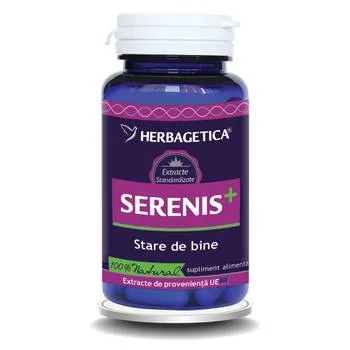 Serenis+, 60 capsule, Herbagetica