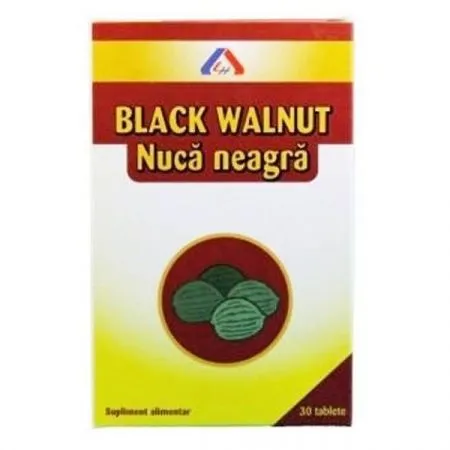 Nuca Neagra, 30 tablete, American Lifestyle