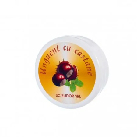 Unguent cu castane, 50 g, Elidor