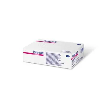 Manusi nepudrate nitrile albe XL Peha Soft, 180 bucati, Hartmann
