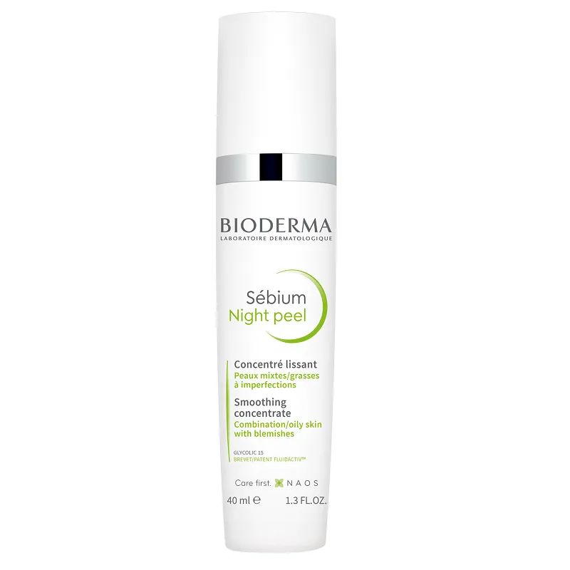 Ser cu efect de peeling Sebium, 40 ml, Bioderma