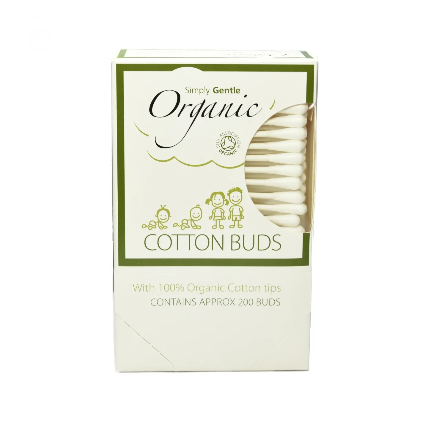 Organic betisoare urechi x 200 bucati