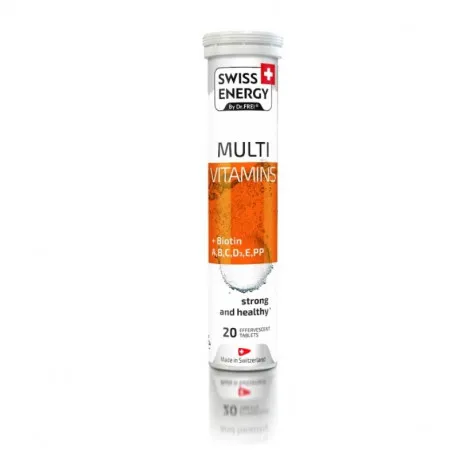 Swiss Energy Multivitamins, 20 tablete efervescente