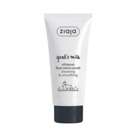 ZIAJA Goat`s Milk Scrub Microcristalin cu Siliciu pentru fata, 75ml