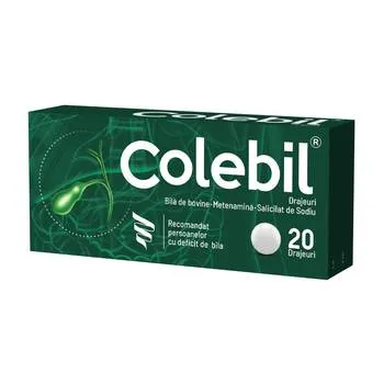 Colebil, 20 drajeuri, Biofarm