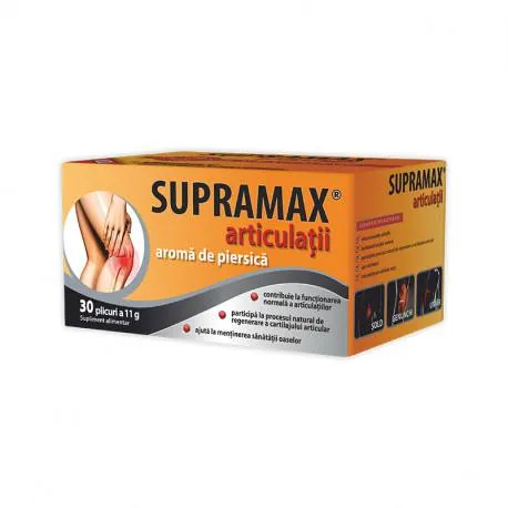 Supramax Articulatii cu gust de piersica, 30 plicuri