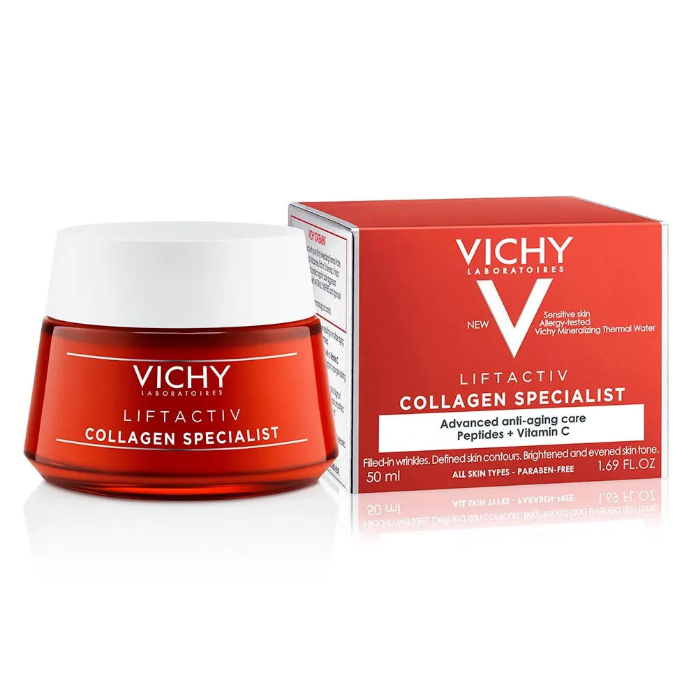 Vichy Liftactiv  Collagen Specialist Crema de zi antirid toate tipurile de ten 50ml