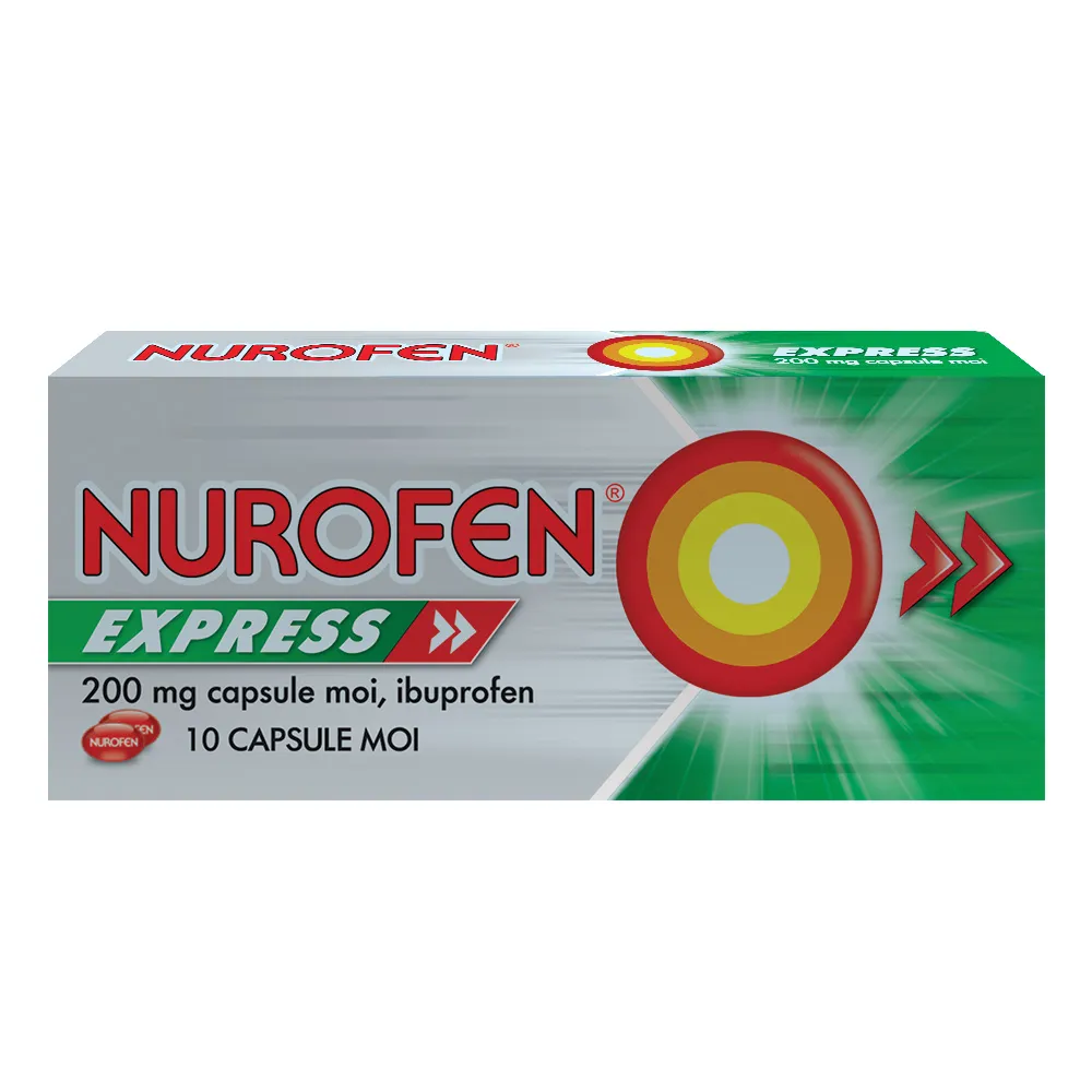 Nurofen Express 200mg x 10 capsule