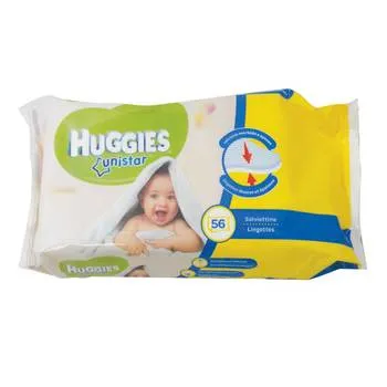 Servetele umede Baby Unistar, 56 bucati, Huggies