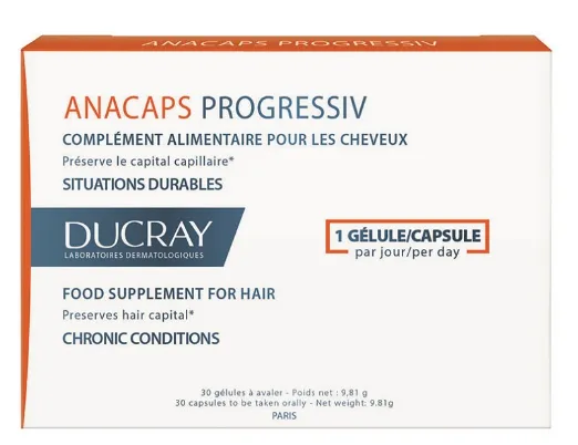 DUCRAY ANACAPS PROGRESSIVE 30 CPS