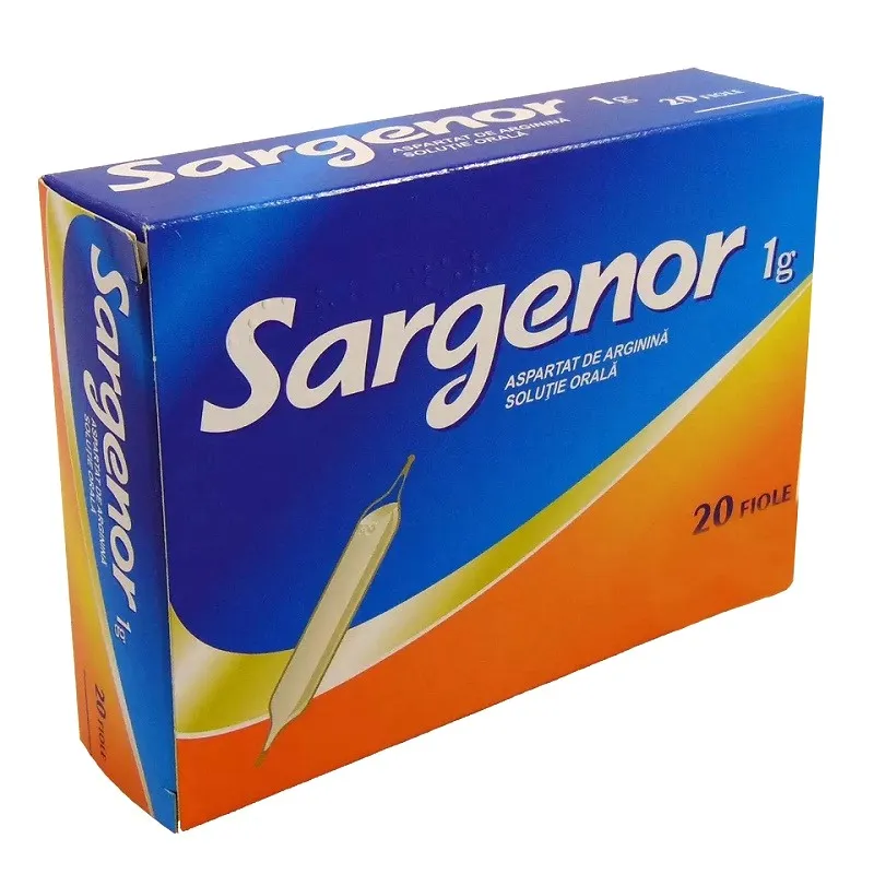 Sargenor 1000mg/5ml solutie orala x 20 fiole