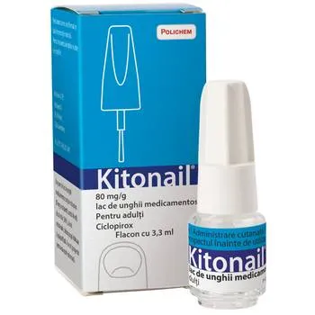 Kitonail 80 mg/g, 3.3 ml, Angelini