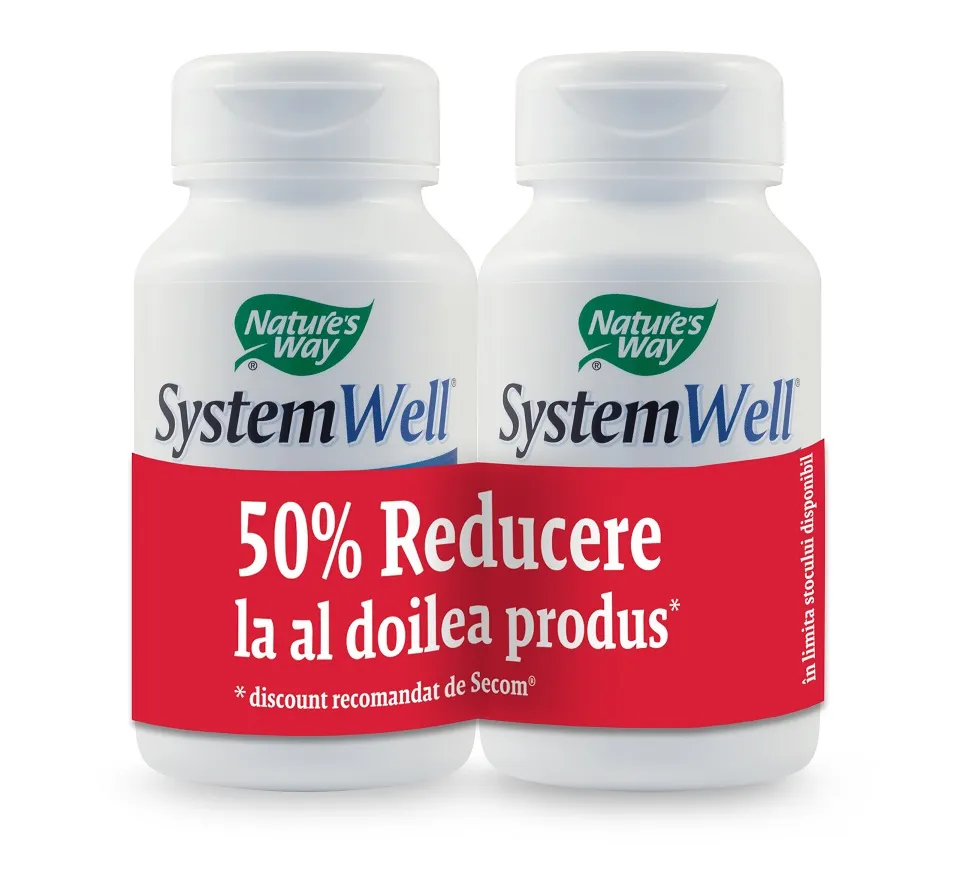 System Well Ultimate Immunity 30 tablete 1 + 1 50% din al II lea
