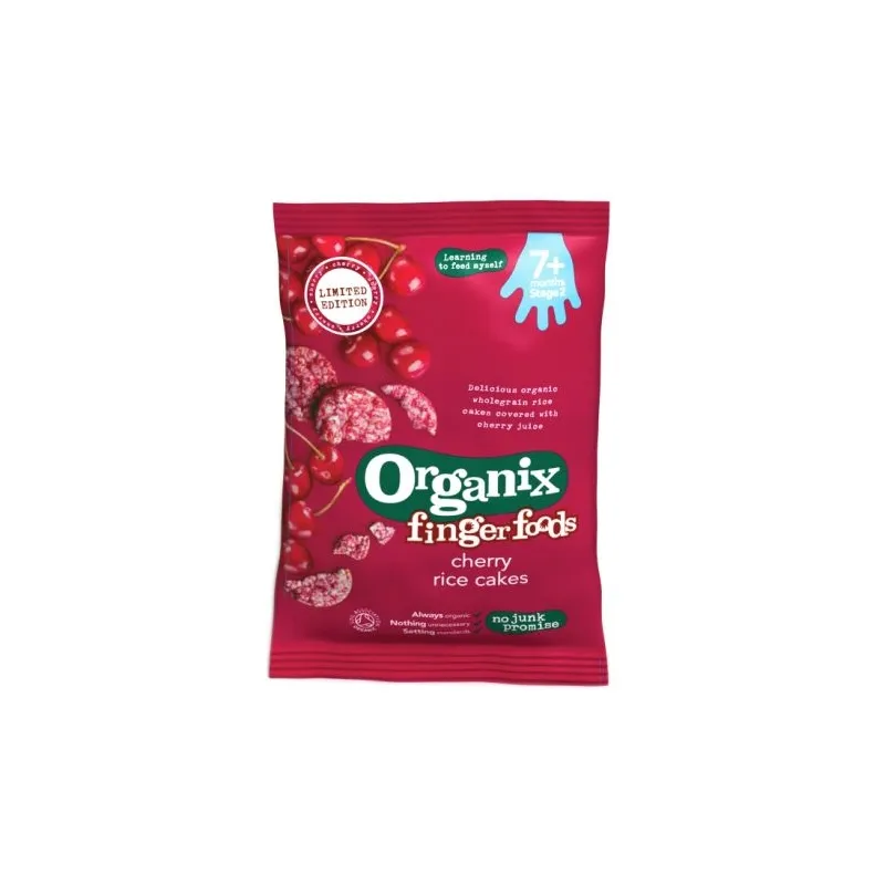 Organix Finger snacks cirese x 50 grame
