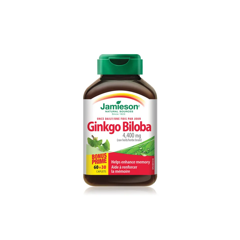 JAMIESON GINKGO BILOBA 80MG X 90 COMPRIMATE