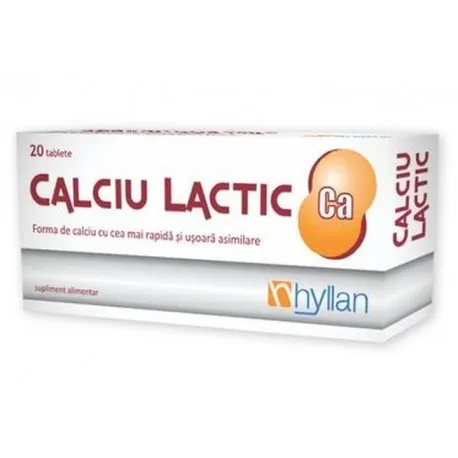 HYLLAN CALCIU LACTIC 20CP